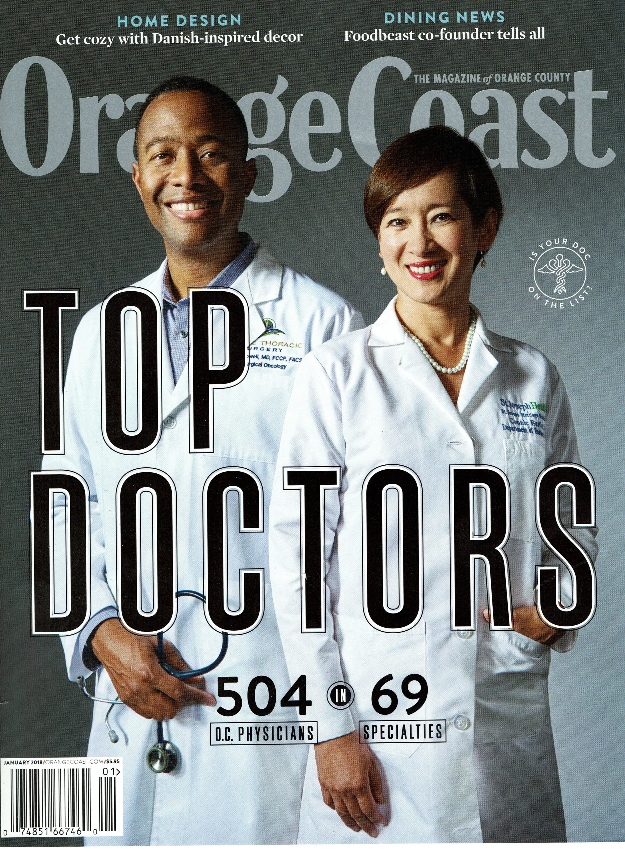 Orange Coast Magazine cover featuring Tudaloo